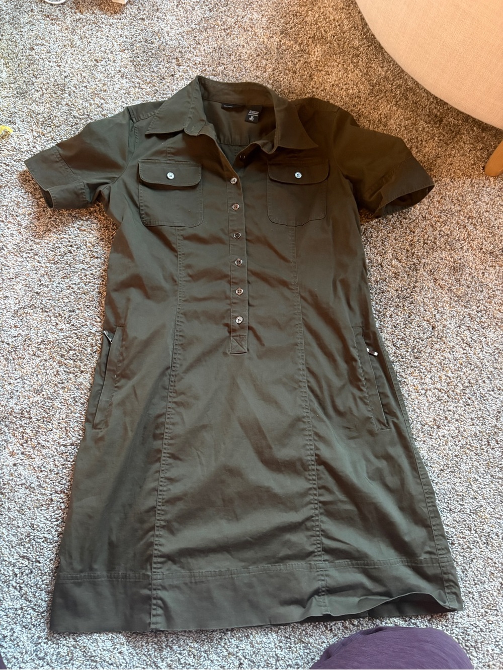 New York & Company Olive Green Women's Jacket